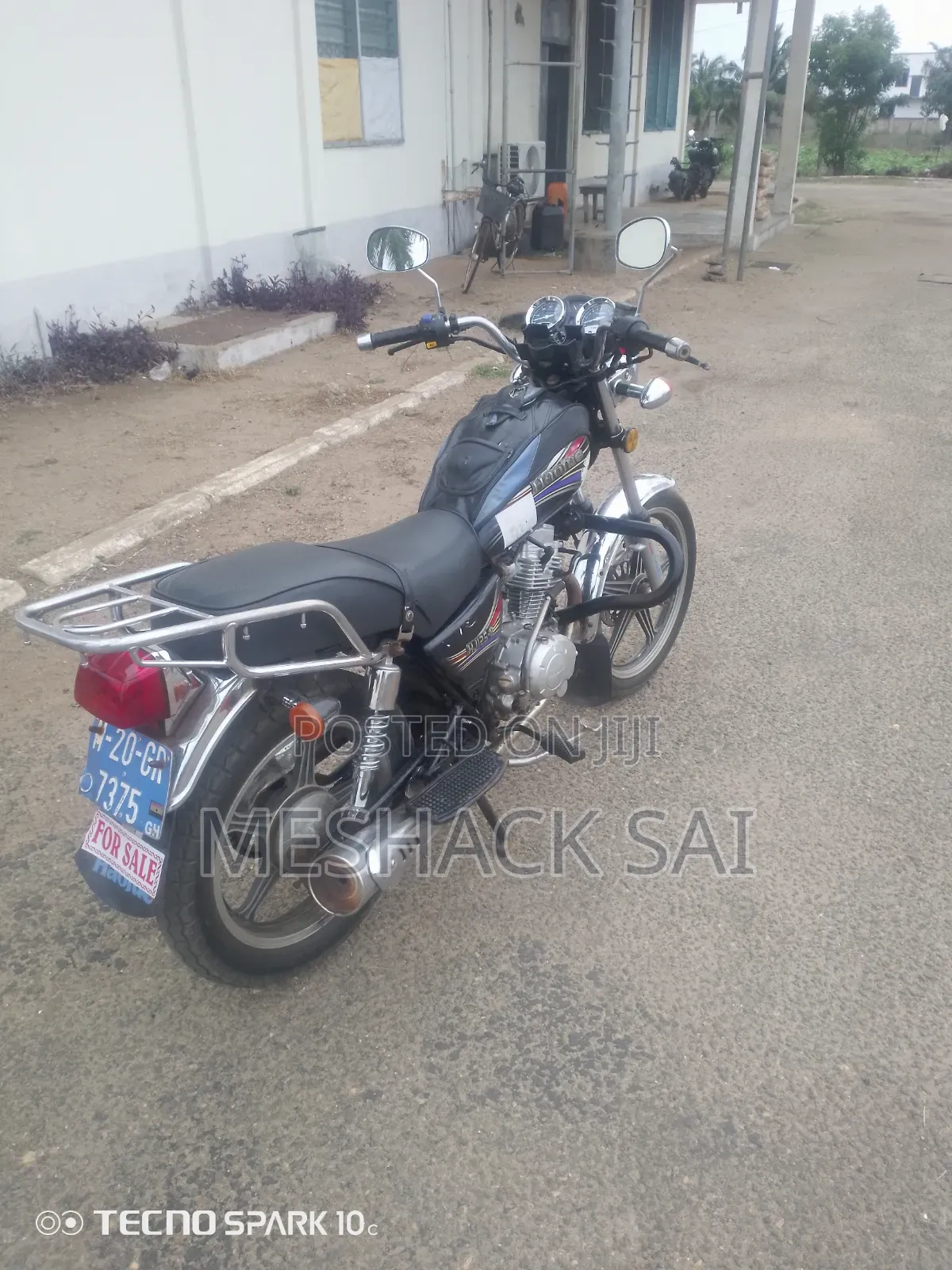 Haojue HJ125-8K 2020 Black