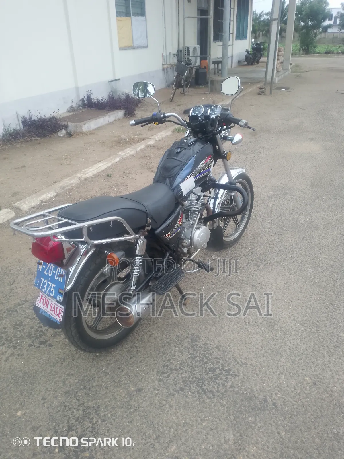 Haojue HJ125-8K 2020 Black