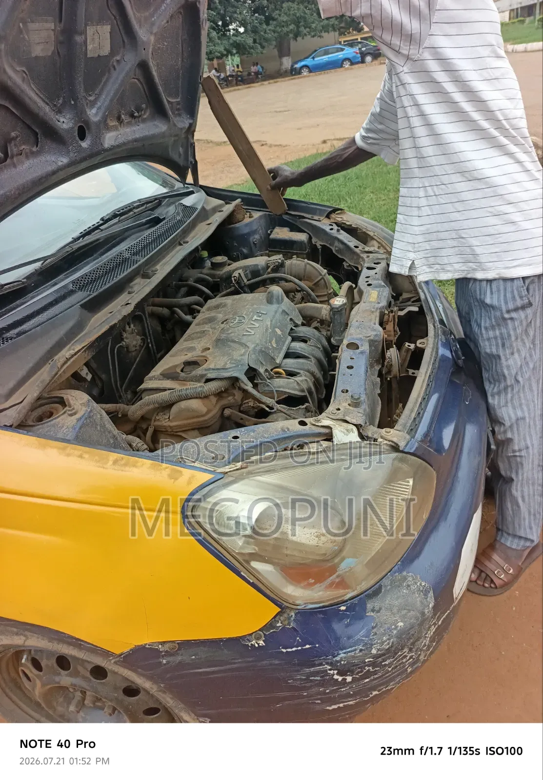 Toyota Echo 2006 Blue