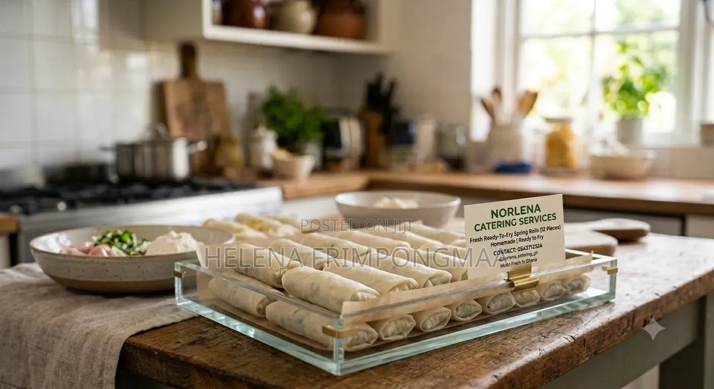 Beef and Vegetable Filling Spring Rolls ( 12 Pieces Per Pack)