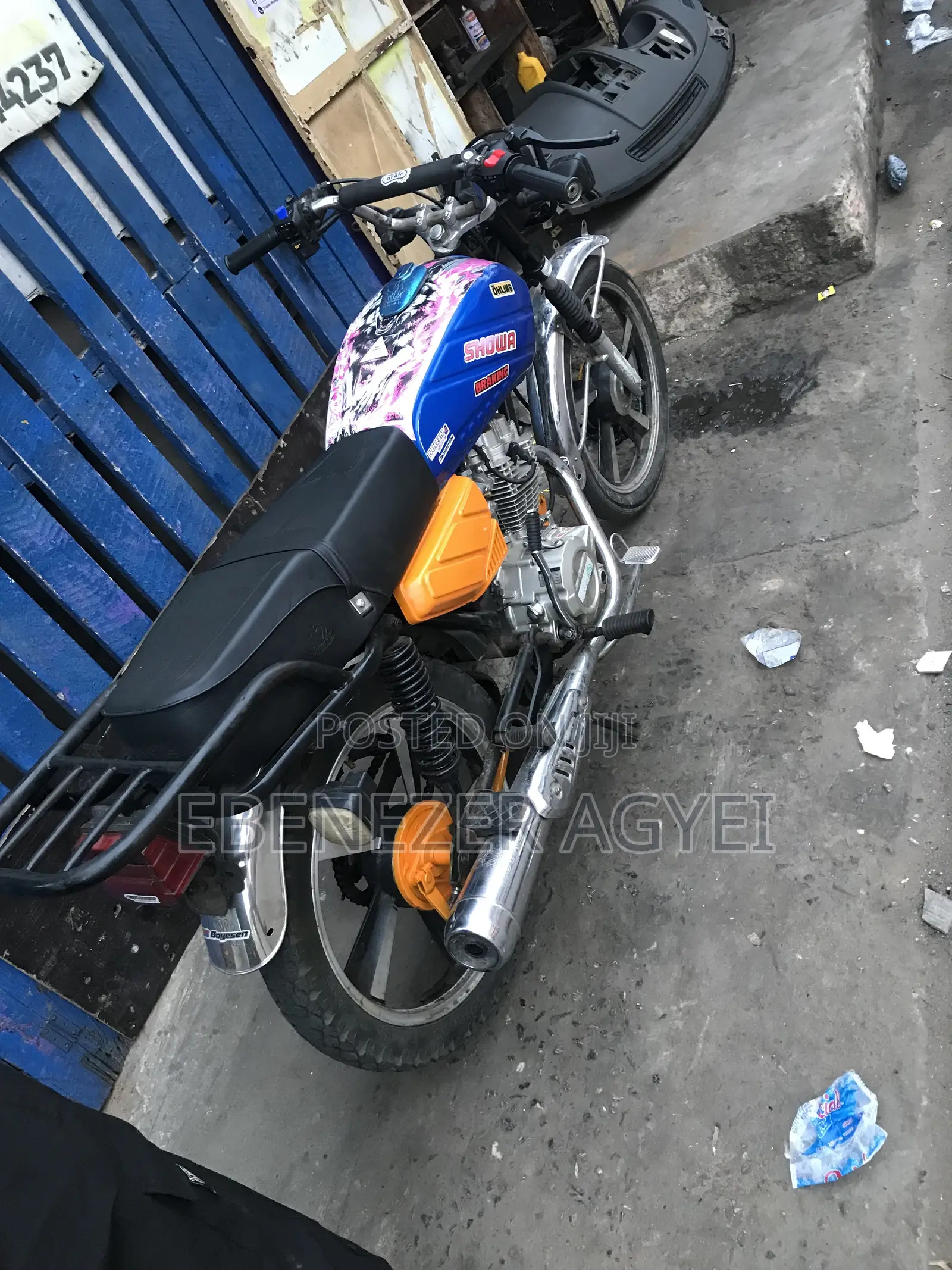New Royal RY125 2026 Blue
