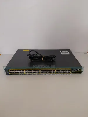 Cisco Catalyst (WS-C2960S-48LPD-L) 48-Ports Gigabit Manged Switch+ SFP