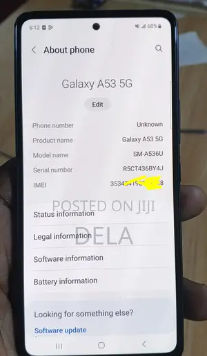 Samsung Galaxy A53 5G 128 GB Black