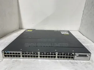 Cisco WS-C3750X-48PF-S 48-Port Gigabit Layer 3 Manged Switch
