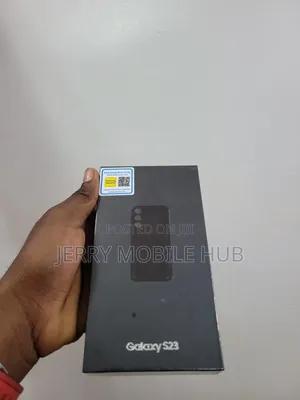 New Samsung Galaxy S23 512 GB Black