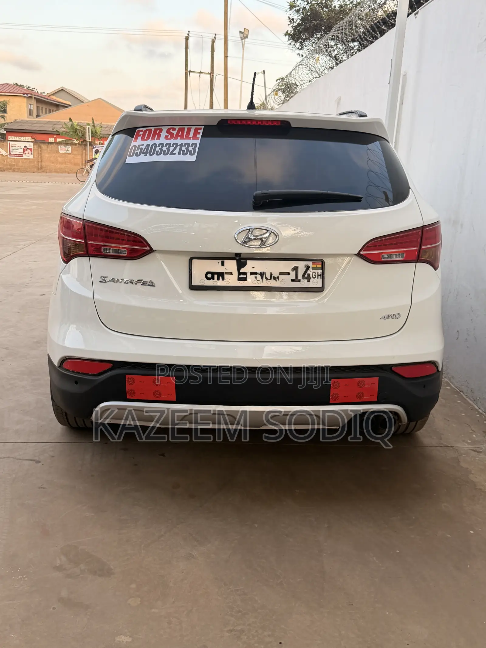 Hyundai Santa Fe Sport 2013 White