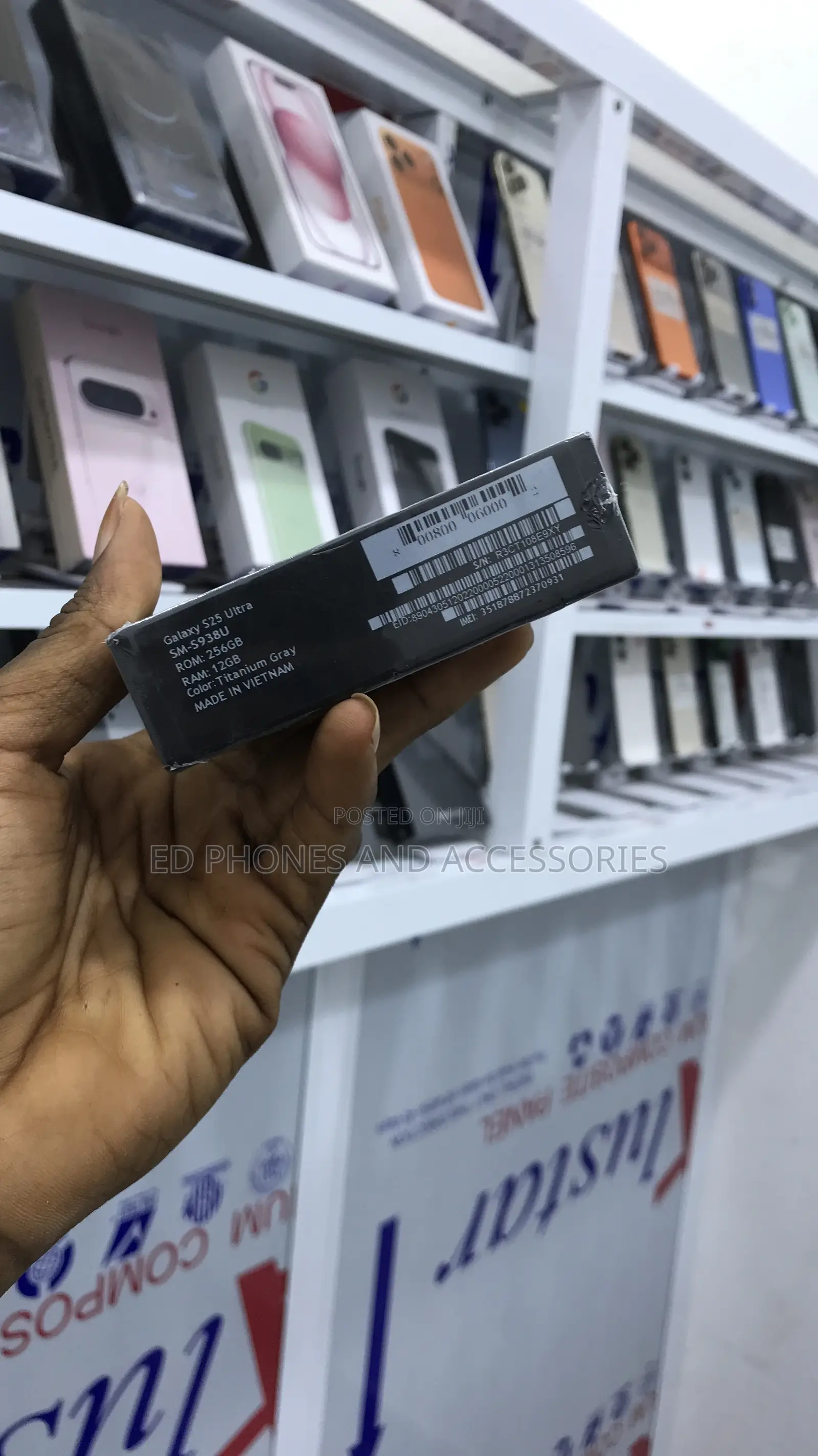 New Samsung Galaxy S25 Ultra 256 GB Gray