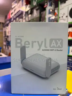 GL.iNet GL-MT3000 (Beryl AX) Pocket-Sized Wi-Fi 6