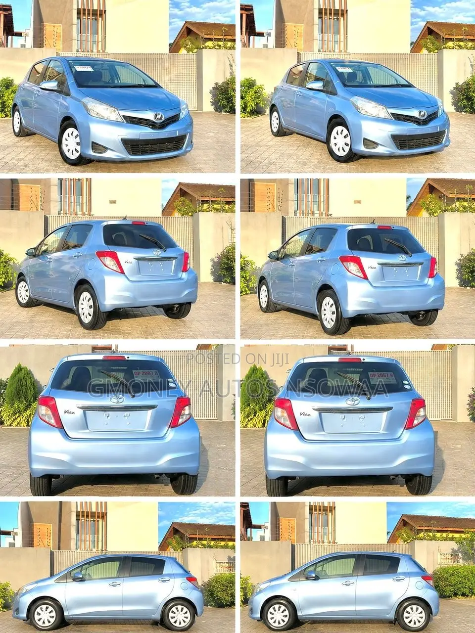 Toyota Vitz 1.5 FWD 5dr 2014 Blue
