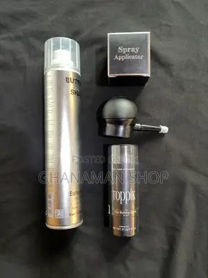 Toppik Hair Fiber + Water Resistant Hold Spray + Spray Applicator
