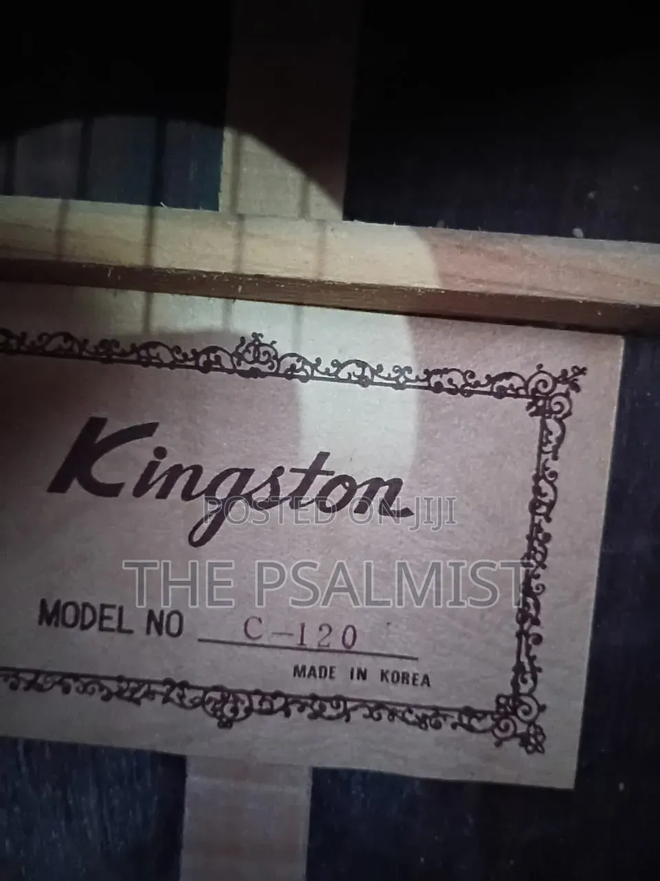 Kingston C- 120 Classical Guitar With Hard Case Bag