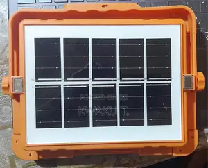 Rechargeable Emergency Solar-Powered LED Floodlight