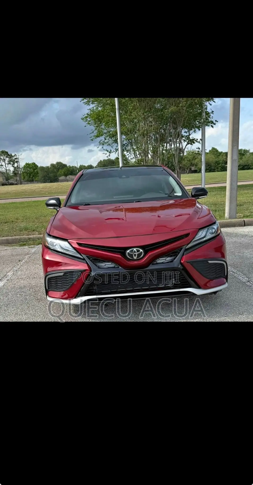 Toyota Camry XSE 2021 Burgundy