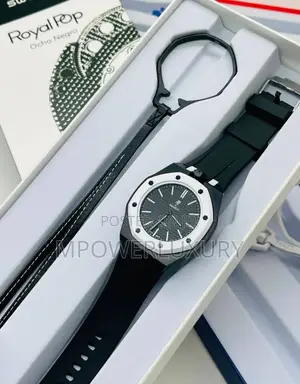 Luxury AP Swatch Rubber Watch