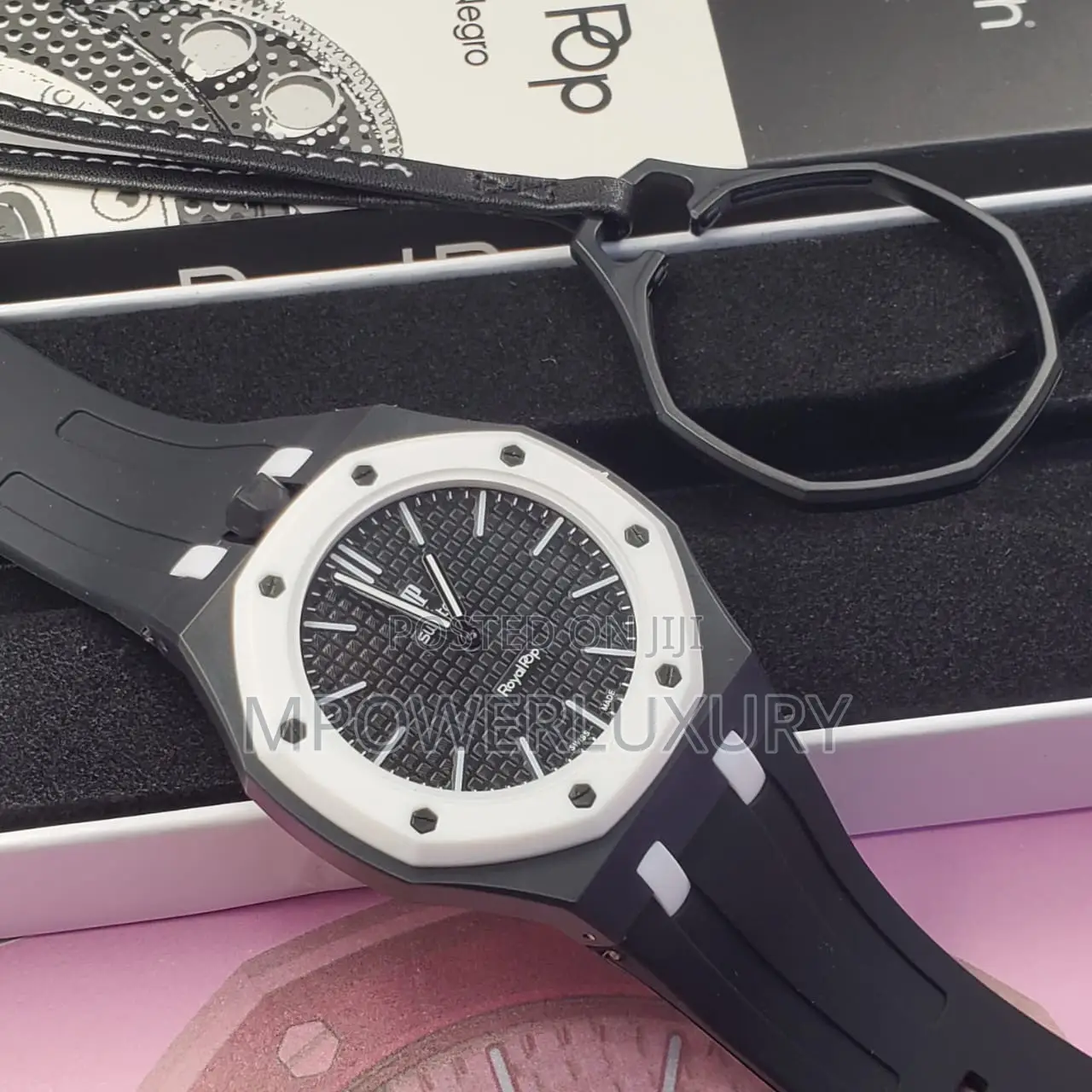 Luxury AP Swatch Rubber Watch