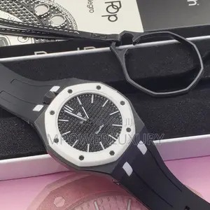 Luxury AP Swatch Rubber Watch