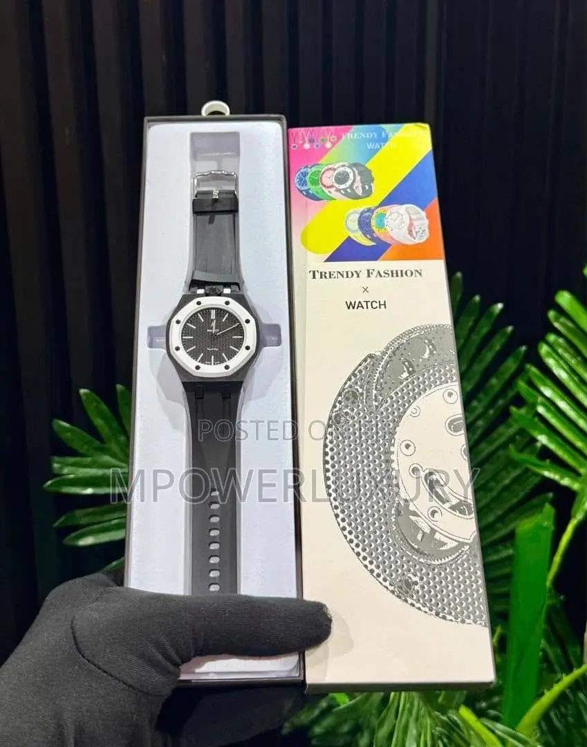 Luxury AP Swatch Rubber Watch