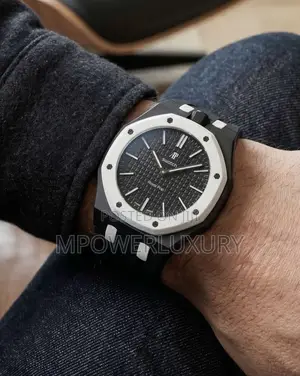 Luxury AP Swatch Rubber Watch