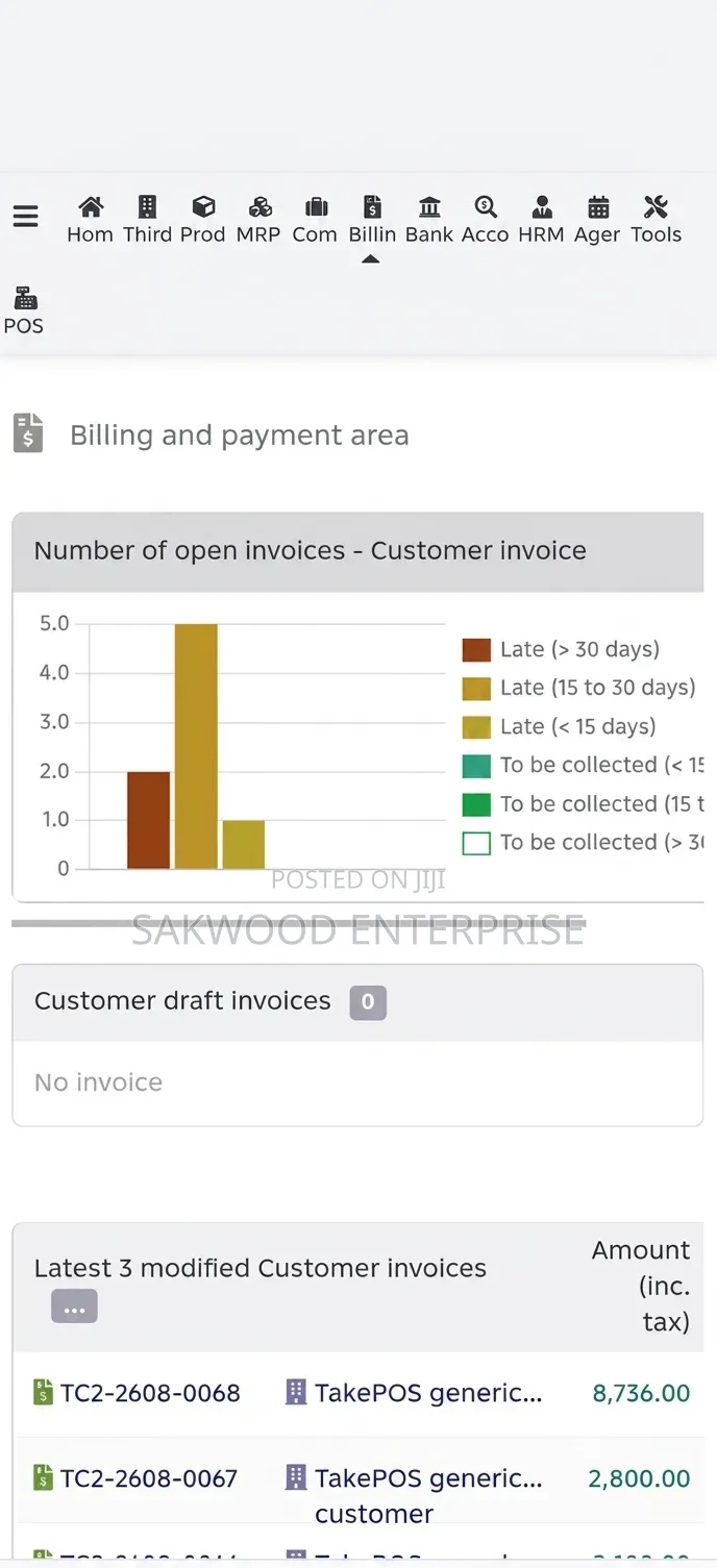 One Time Paid POS Software