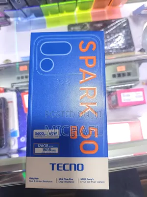 New Tecno Spark 50 Pro 256 GB Black