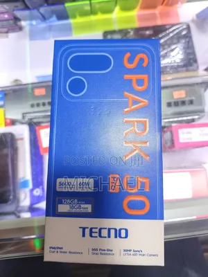 New Tecno Spark 50 Pro 256 GB Black