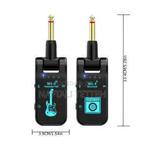 Wireless Guitar and Audio Jac Transmitter