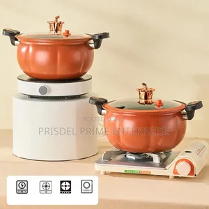 2Pieces Soup Pot Pressure Cooker