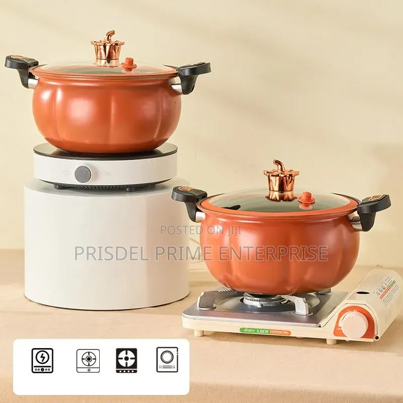 2Pieces Soup Pot Pressure Cooker