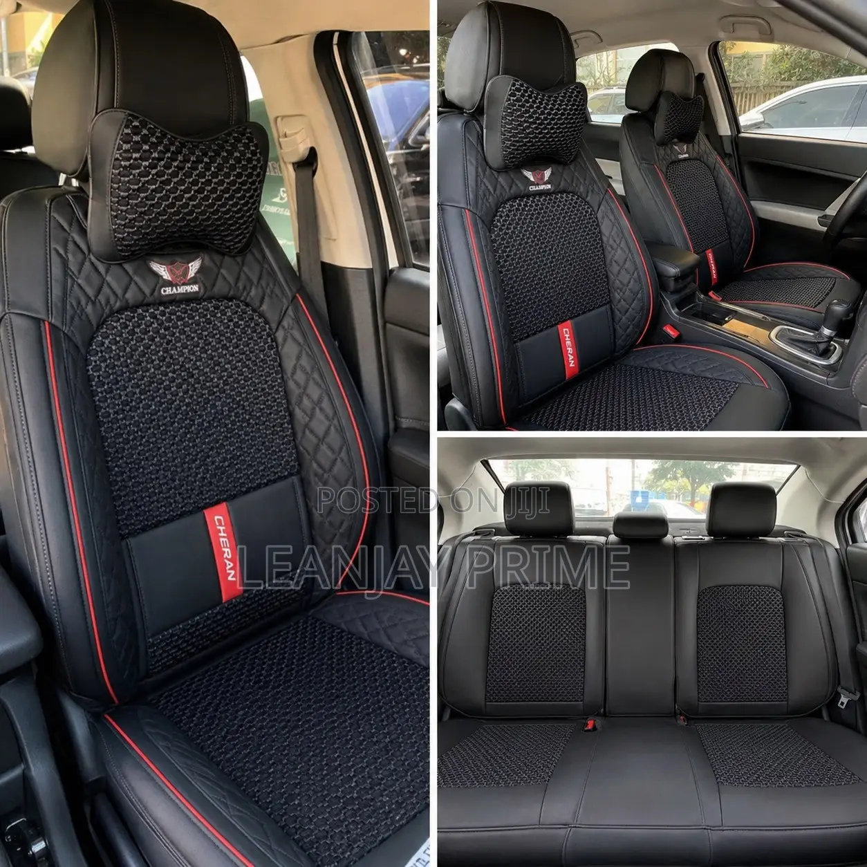 Nappa Leather Memory Foam Vehicle Seat Covers