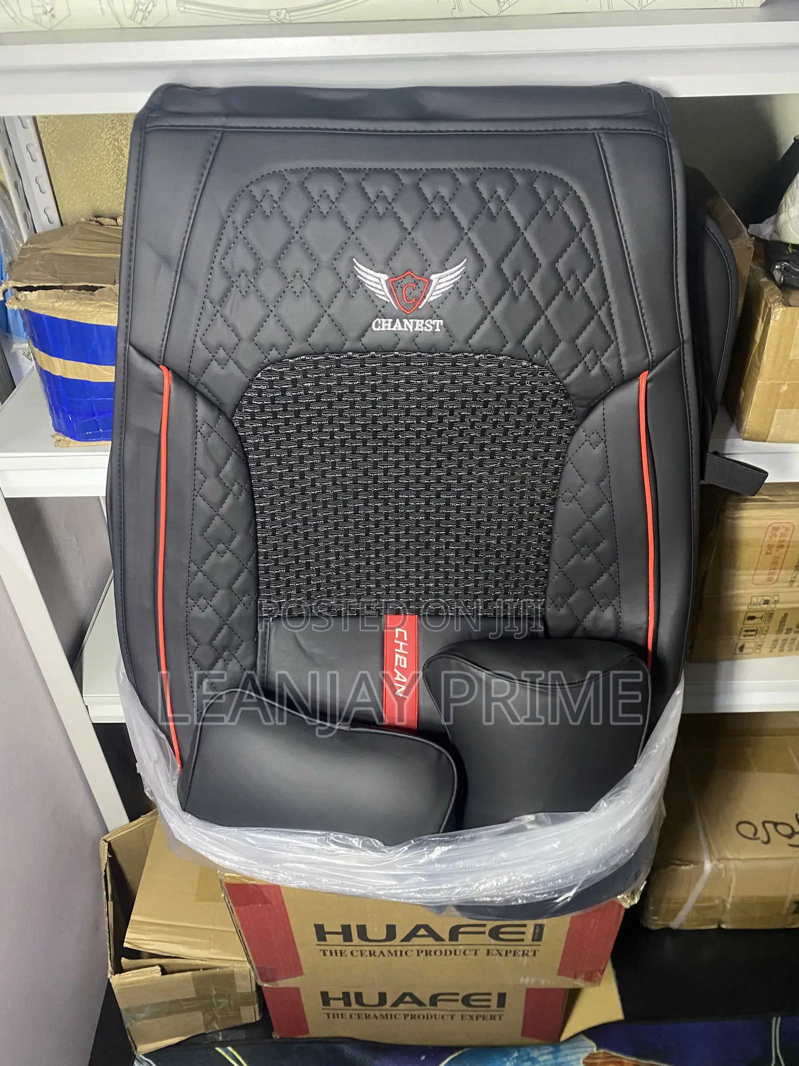 Nappa Leather Memory Foam Vehicle Seat Covers