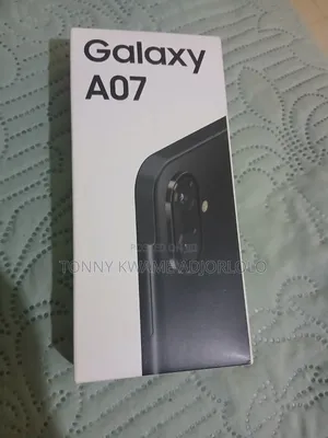 New Samsung Galaxy A07 4G 64 GB Black