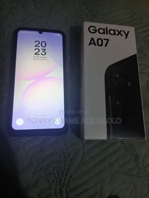 New Samsung Galaxy A07 4G 64 GB Black