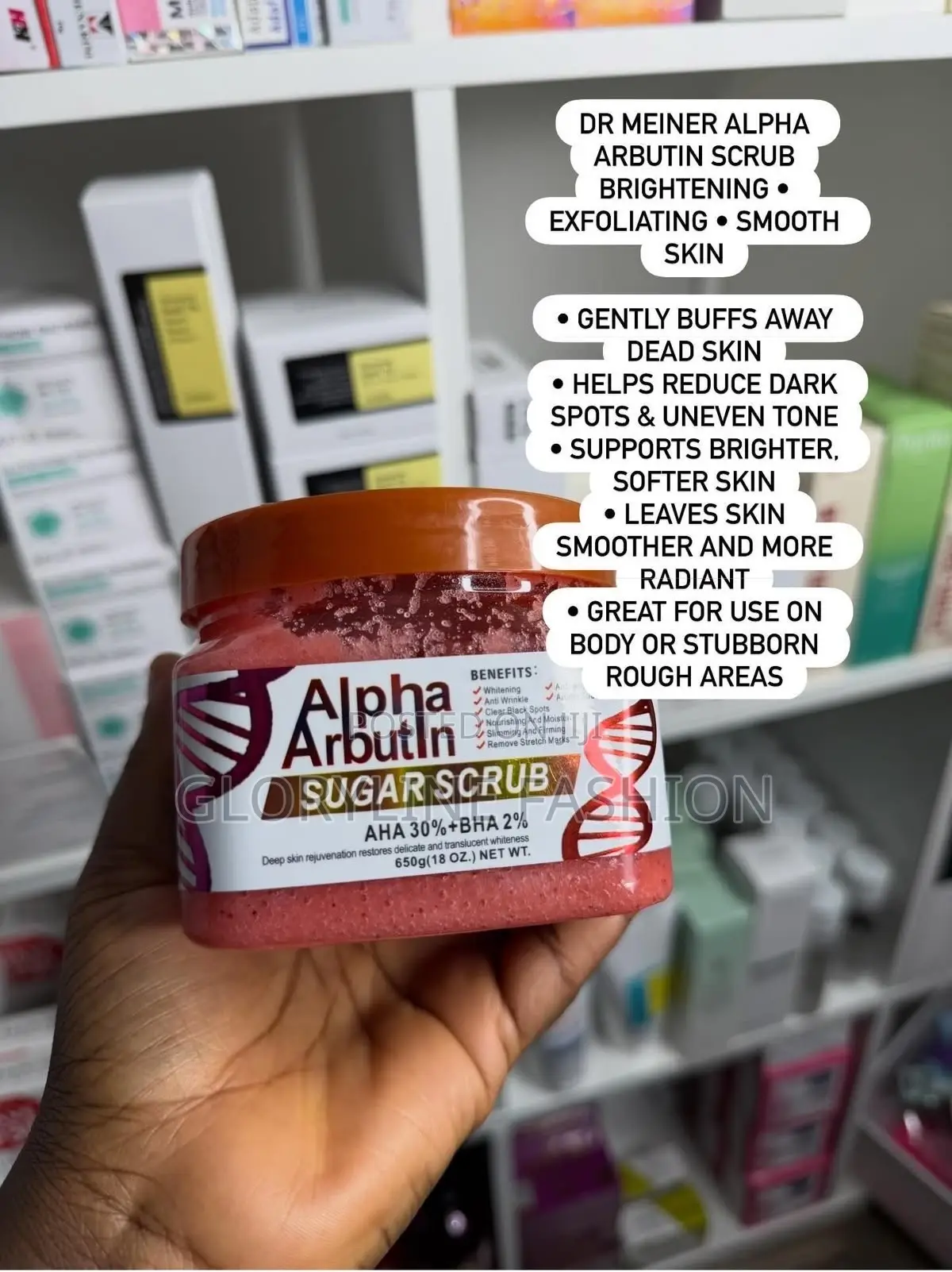 Alpha Arbutin Sugar Scrubs