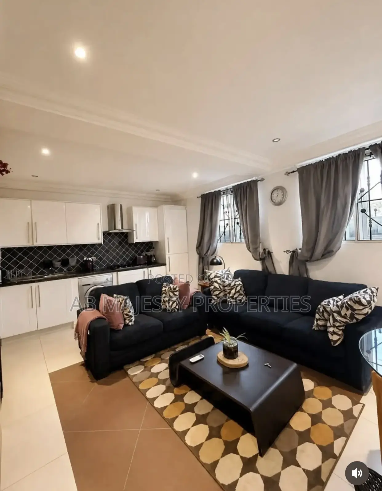 Furnished 1bdrm Apartment in Ab Majesty, Accra Metropolitan for sale