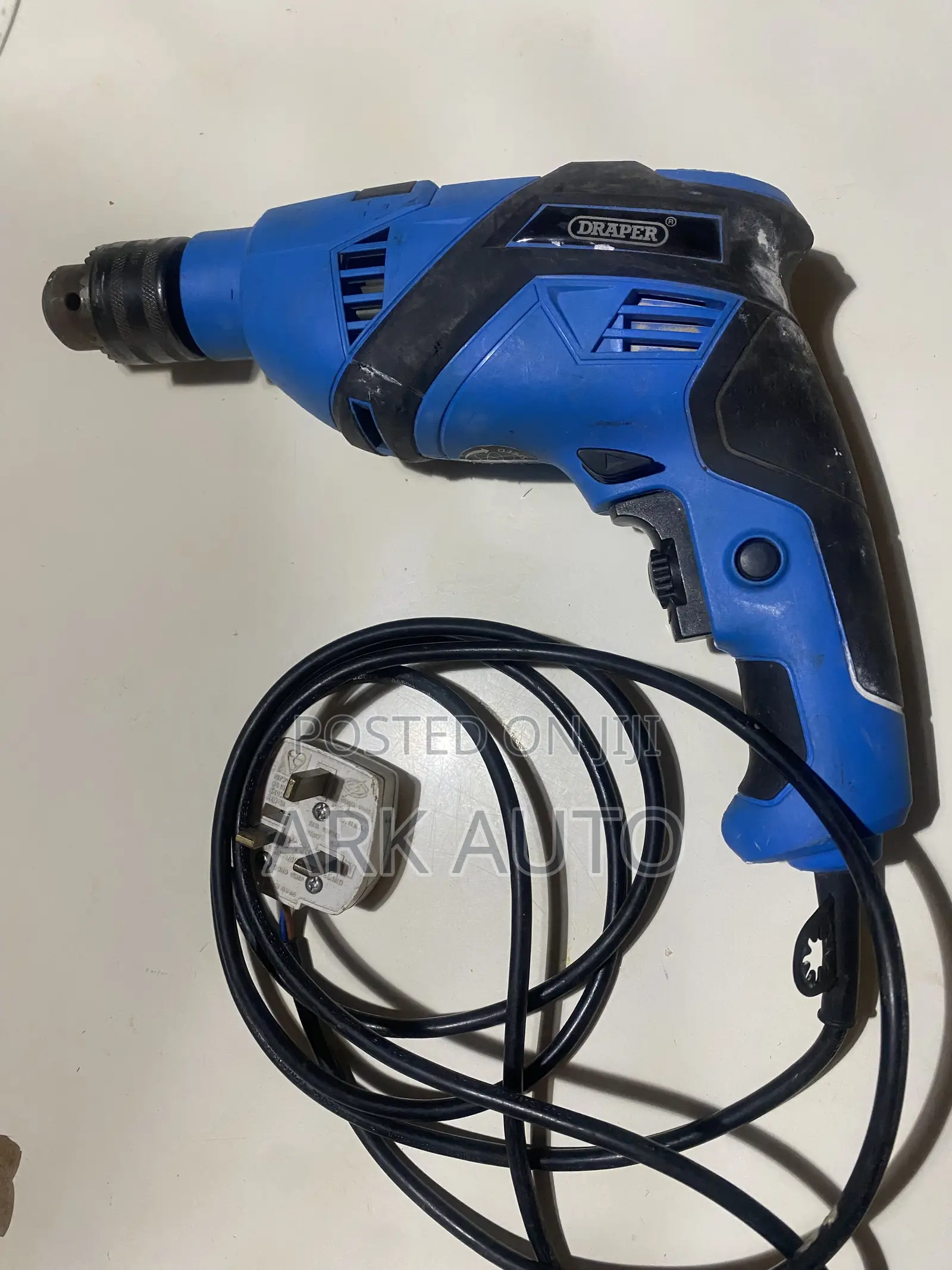 Draper 20498 600W Hammer Drill Corded Electric 230V Power (Uk Used)