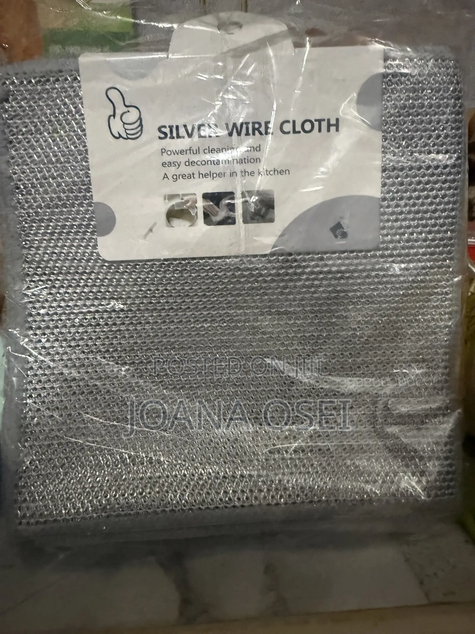 Multipurpose Silver Wire Cloth