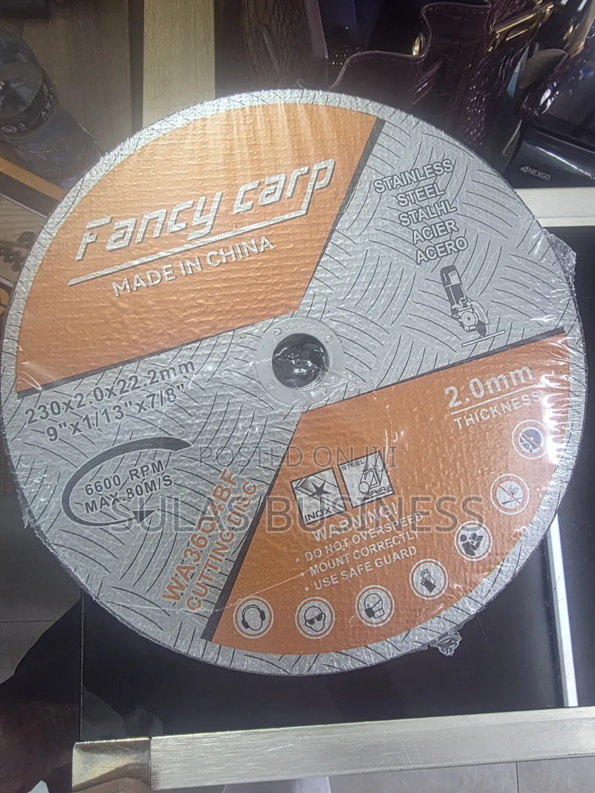 Stainless Steel Cutting Disc