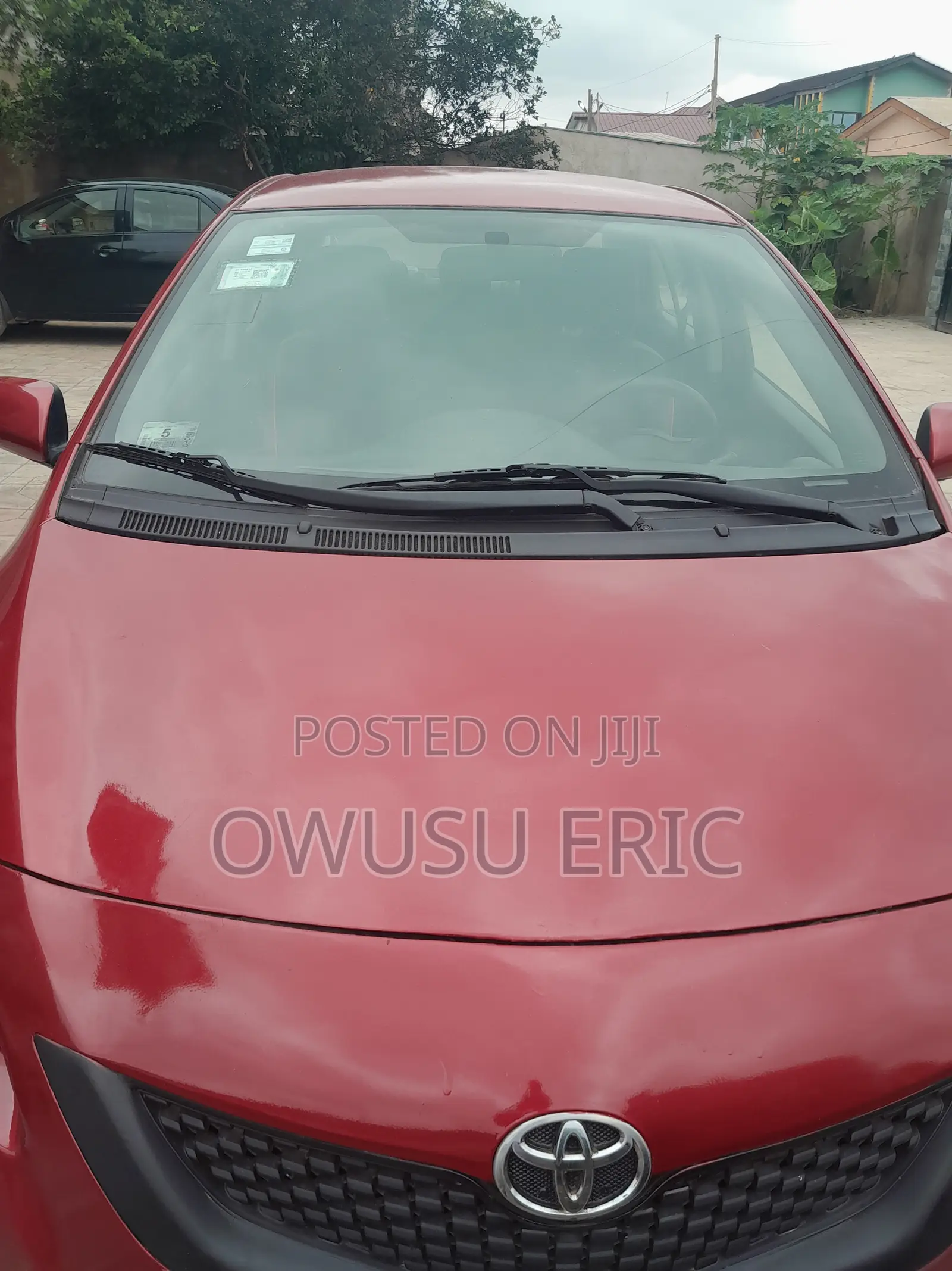 Toyota Yaris 2009 Red