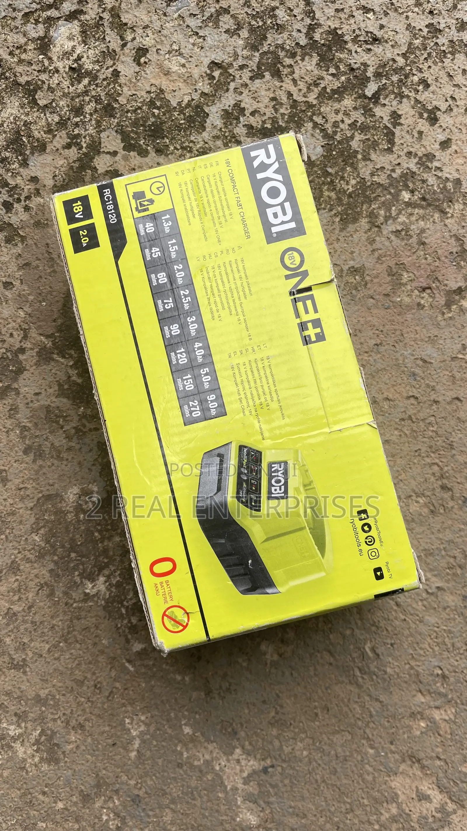 Ryobi Drill Battery Charger