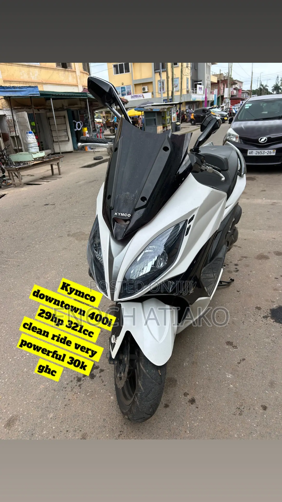 Kymco Xciting 2018 White
