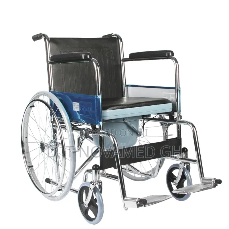 Commode Wheelchair (Short Back)