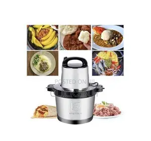 Sus304 8l-9l 2in1 Fufu/Meat/Palmnut Machine Blender-Silver