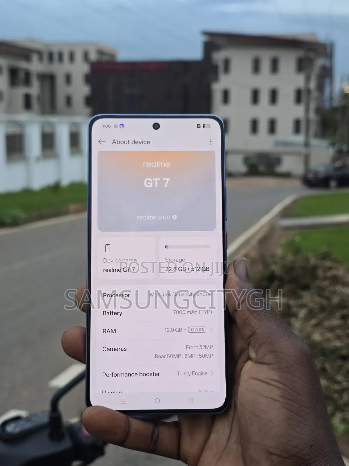 New Realme GT 7 512 GB Blue