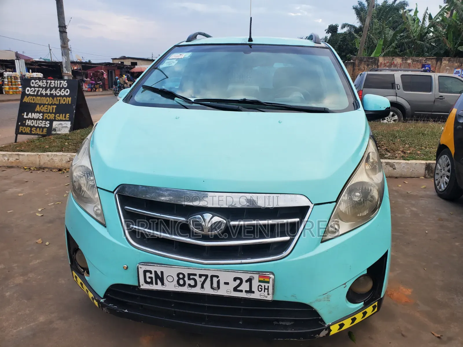 Chevrolet Spark 2012 Blue