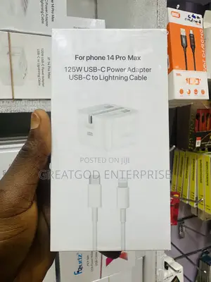 125W USB-C Power Adapter & USB-C to Lightning Cable