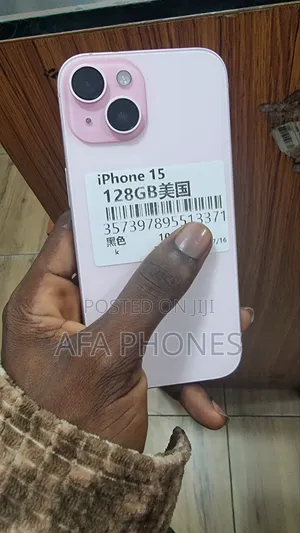 New Apple iPhone 15 128 GB Pink