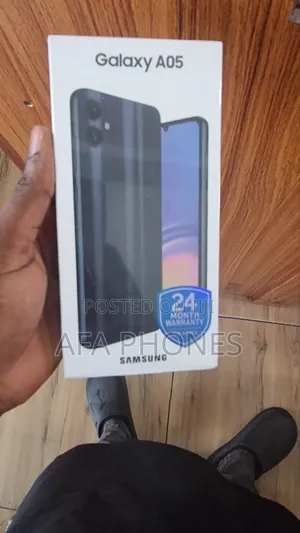 New Samsung Galaxy A05 128 GB Black