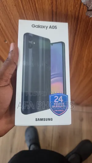 New Samsung Galaxy A05 128 GB Black