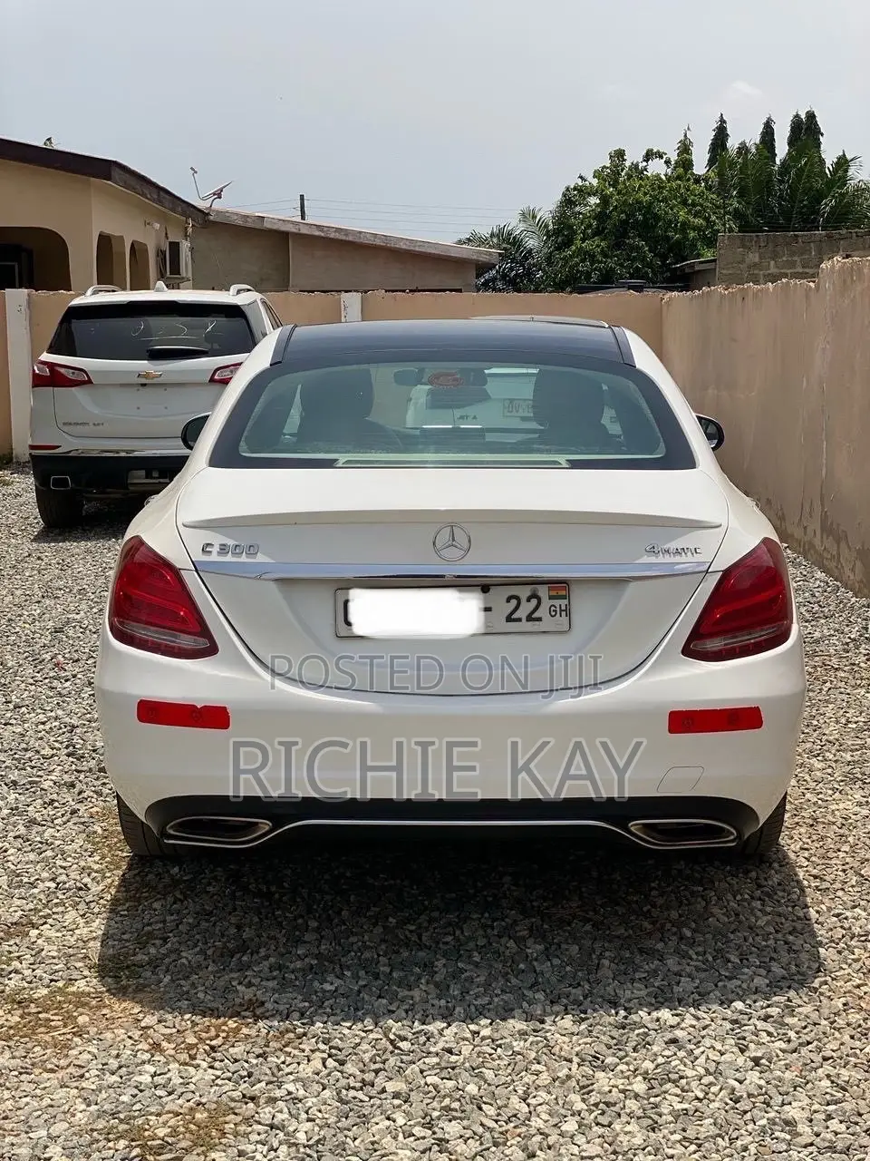 Mercedes-Benz C300 Base 4Matic Sedan AWD (2.0L 4cyl 7A) 2016 White
