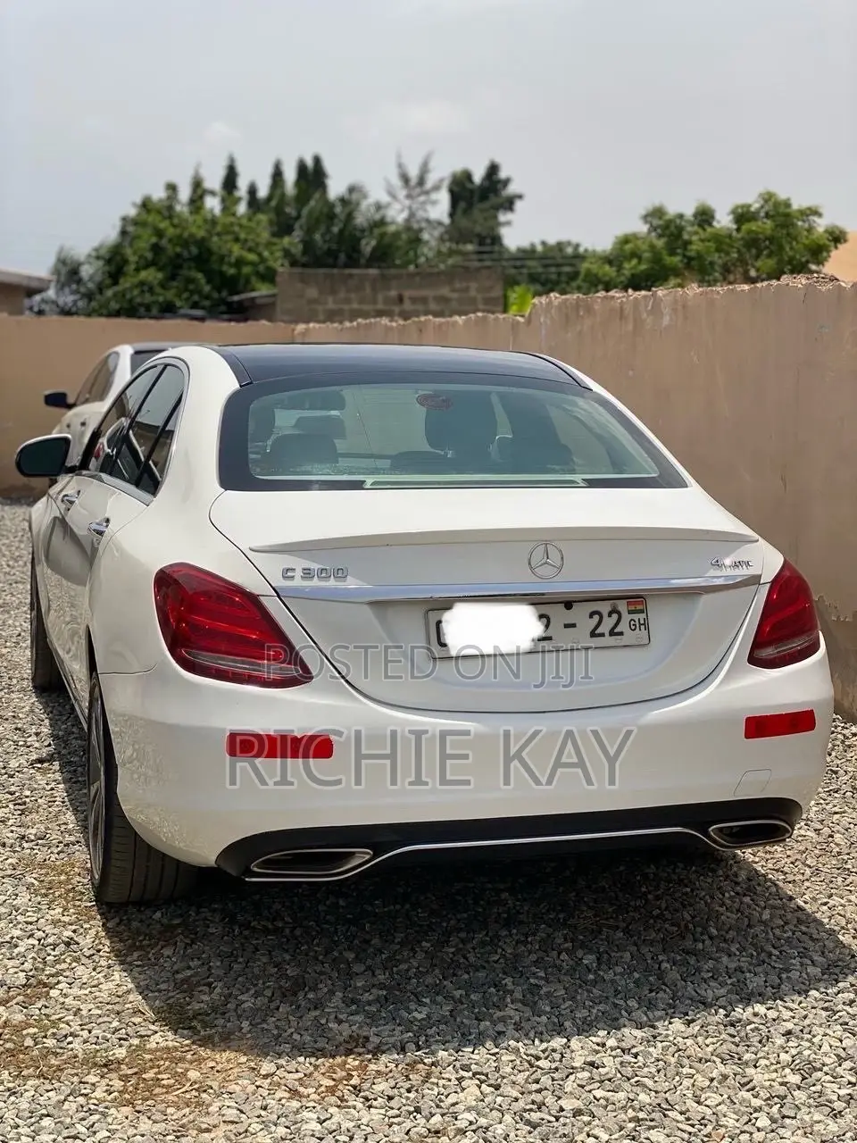Mercedes-Benz C300 Base 4Matic Sedan AWD (2.0L 4cyl 7A) 2016 White